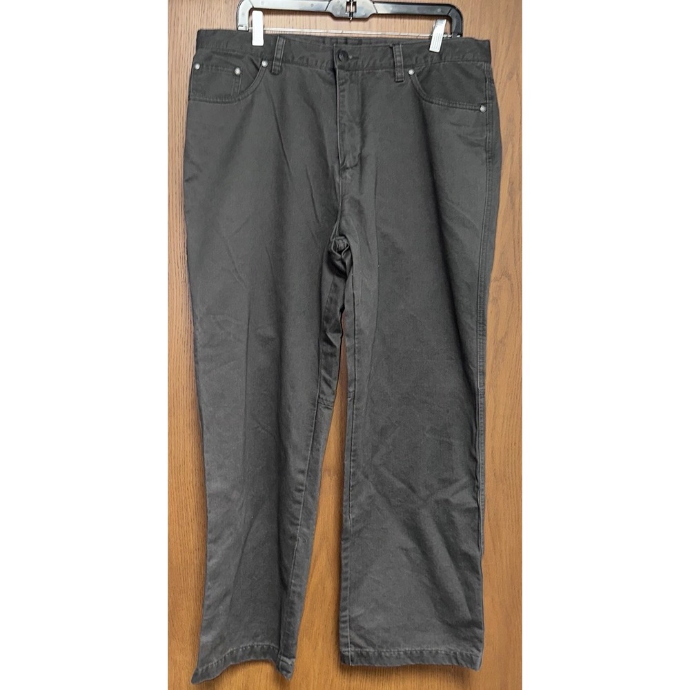 Royal Robbins Mens Standard Fit Mid Rise Pants Gray Size 38 X‎ 30
